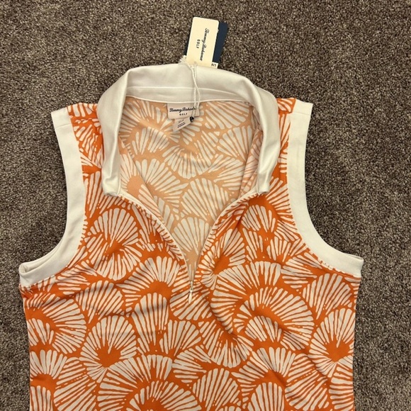 Tommy Bahama Womens Golf Shell 1/4 Zip Sleeveless Polo Top Size M - Medium - NWT - Picture 5 of 12